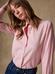 Hélène roze gestreept overhemd 
