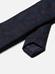 Cravatta in lana e seta prugna con motivo paisley