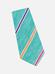 Silk tie and lagoon lagoon with multicolored stripes