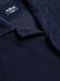 Navy badstof shirt - Korte mouwen