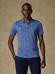 Chemise Polo Fred cobalt 