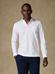 Polo Bred manches longues en jersey blanc