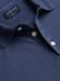 Will polo shirt in navy jersey 