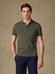 Will polo shirt in khaki jersey 