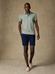 Poloshirt Will in celadon jersey 