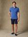 Heritage Poloshirt aus blauem Piqué