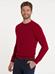 Geelong roter Rundhals-Pullover