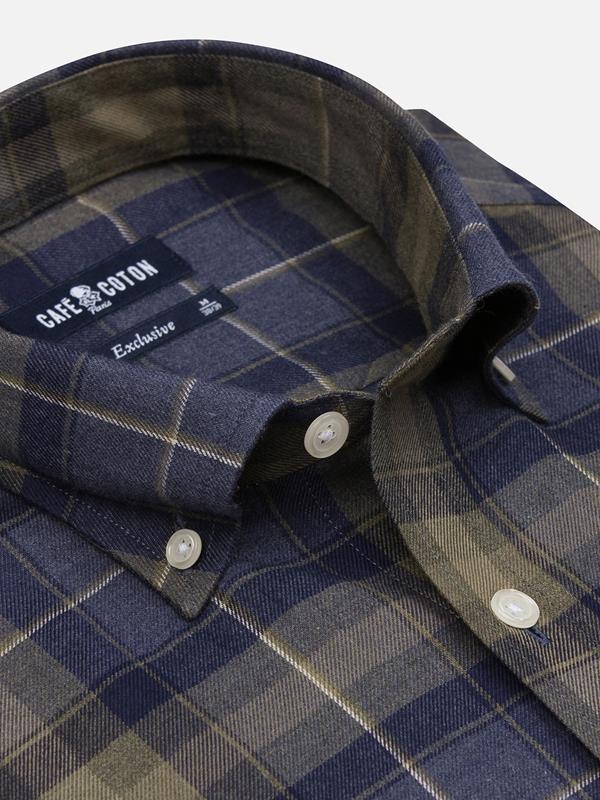 Don Tartan Shirt  - Button down collar