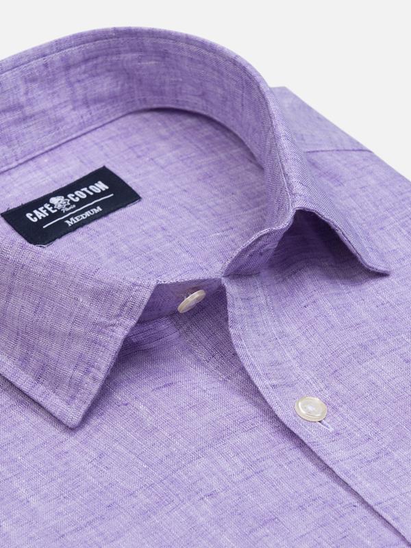 Cody slim fit shirt in parma linen