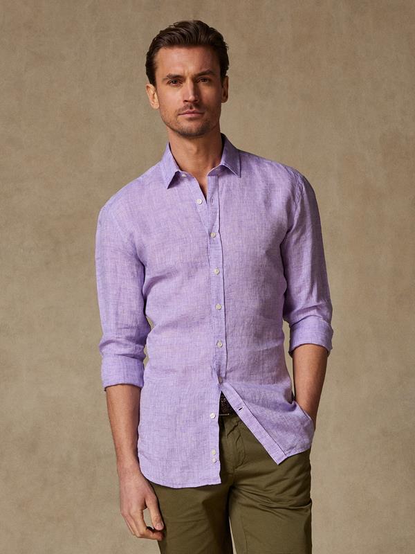 Cody slim fit shirt in parma linen