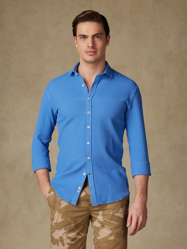 Kerry blauw overhemd