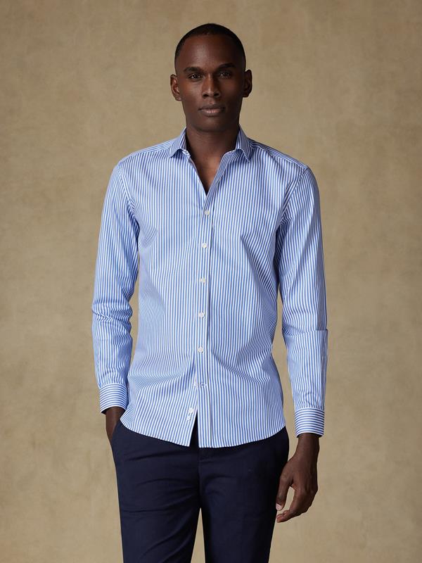 Chemise Colin à rayures bleues