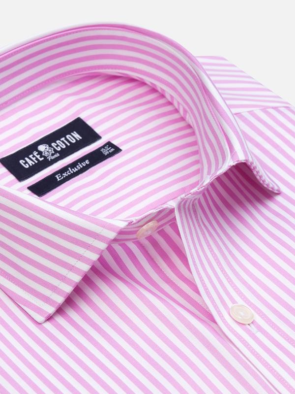 Barry stripe slim fit shirt - Pink