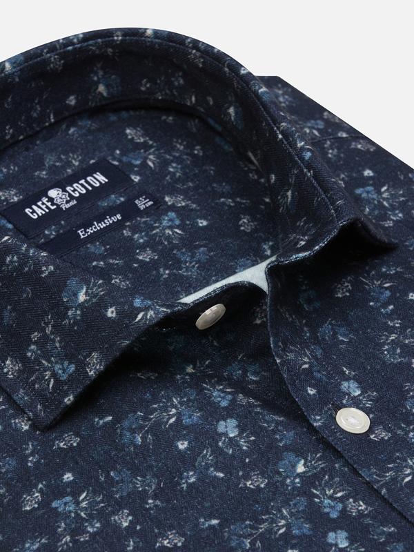 Graham floral print slim fit shirt 