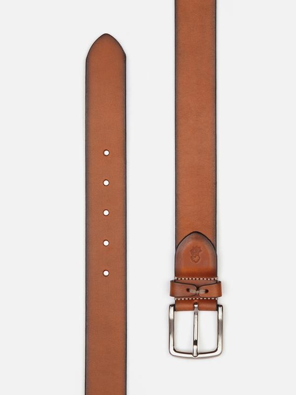 Spiff: Coffee Brown Suede Belt