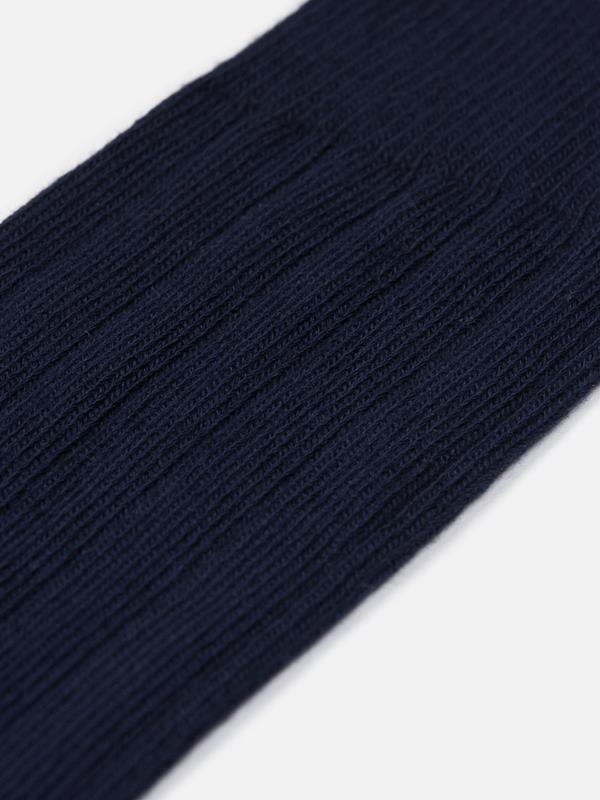 Navy blue cotton socks