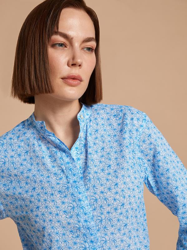 Palma floral printed shirt