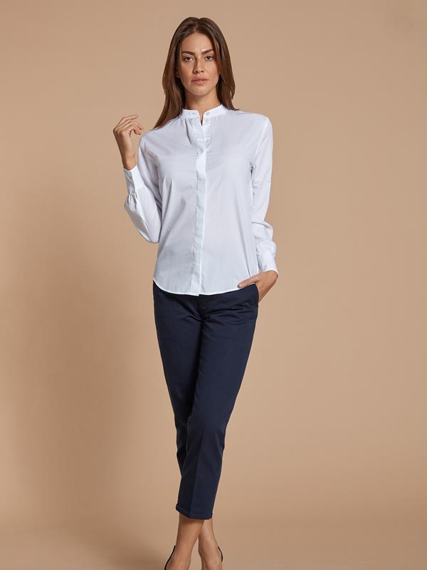 Palma shirt in white poplin