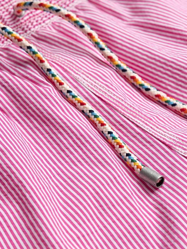 Pink stripes Capri swimwear