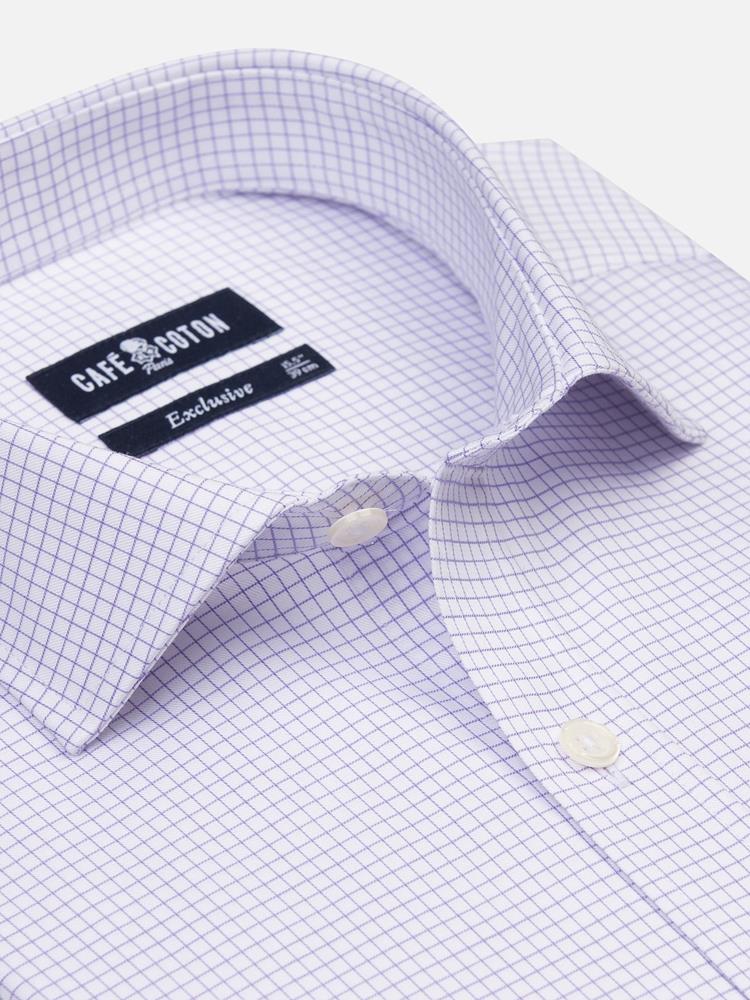 Gill parma violet checkered shirt
