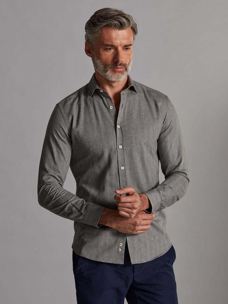 Hall grey flannel shirt