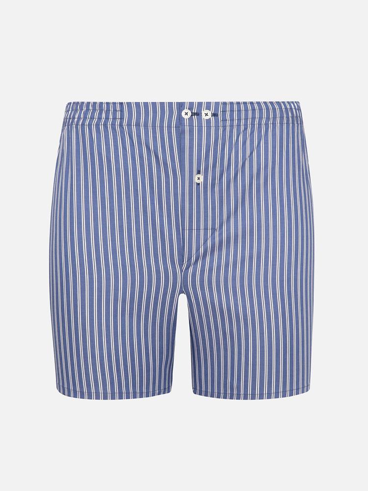 Max boxer shorts in blue twill