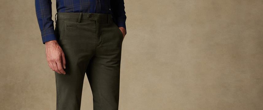 Chino Trousers  Winter Days : 60% off from 2 Pants