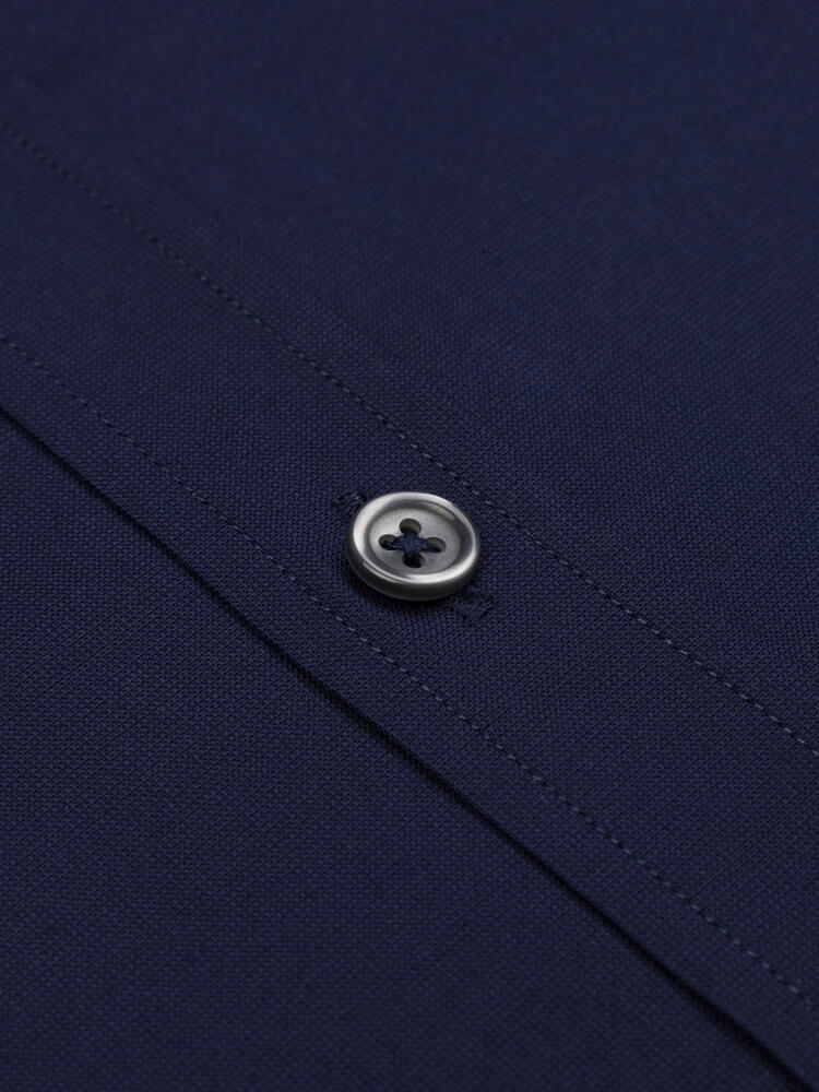 Buton down collar Alban shirt - Navy