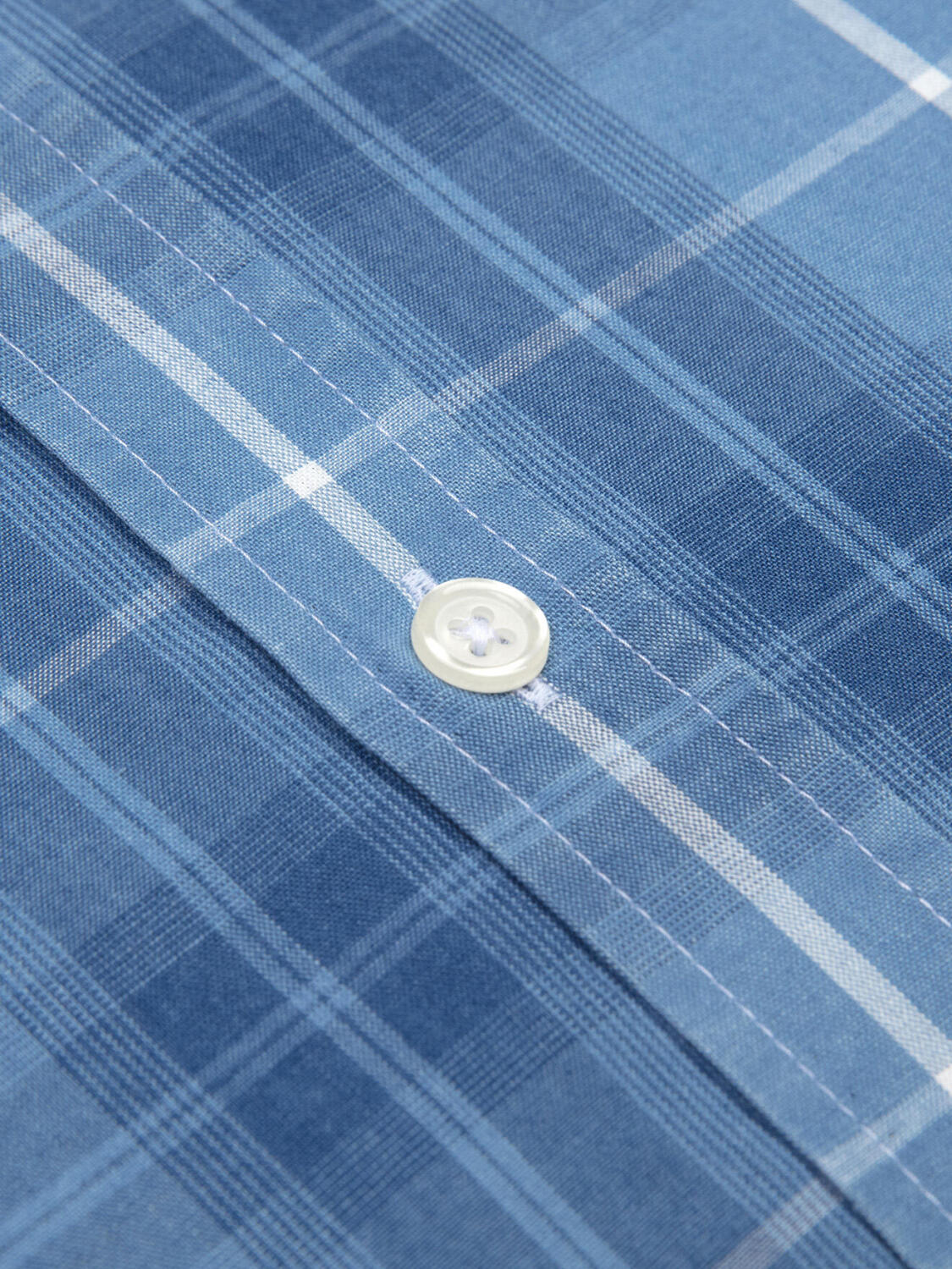 Alfy shirt with tartan pattern   - Button down collar