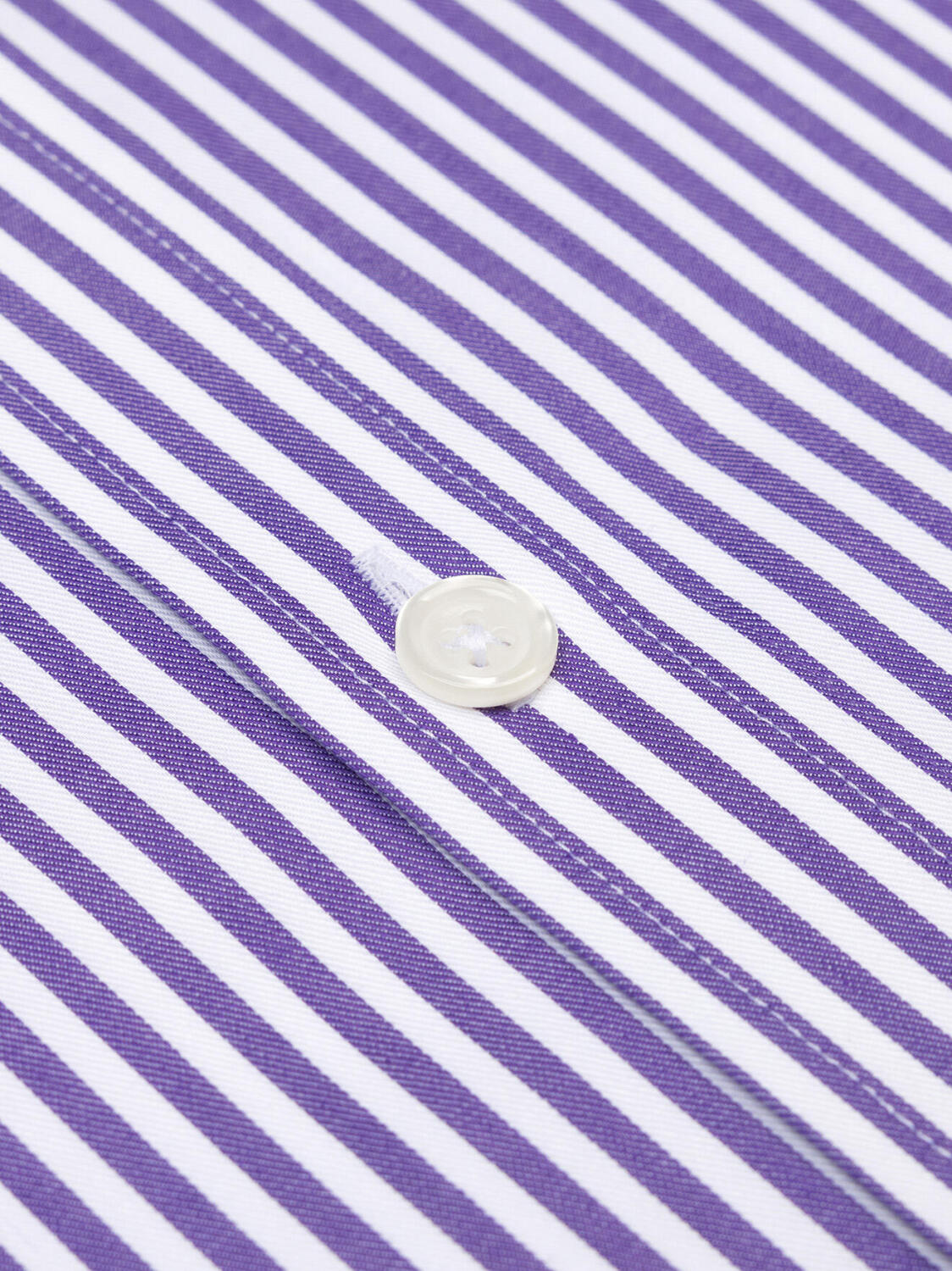 Baillee lila gestreiftes Hemd - Button down Kragen