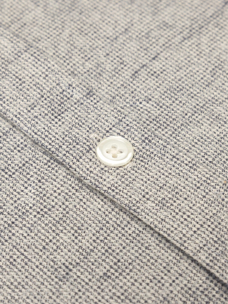 Camicia Bill in flanella - Cuello button-down