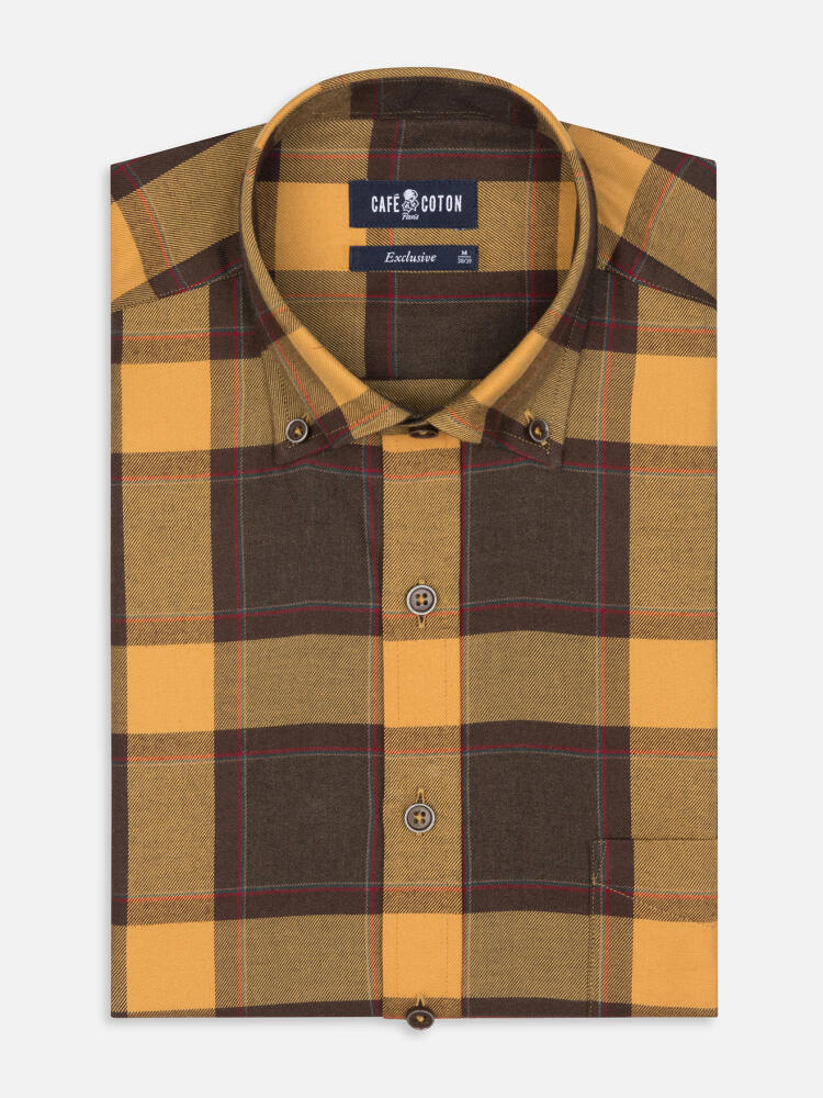 Chemise Brayden à motif tartans - Col Boutonné