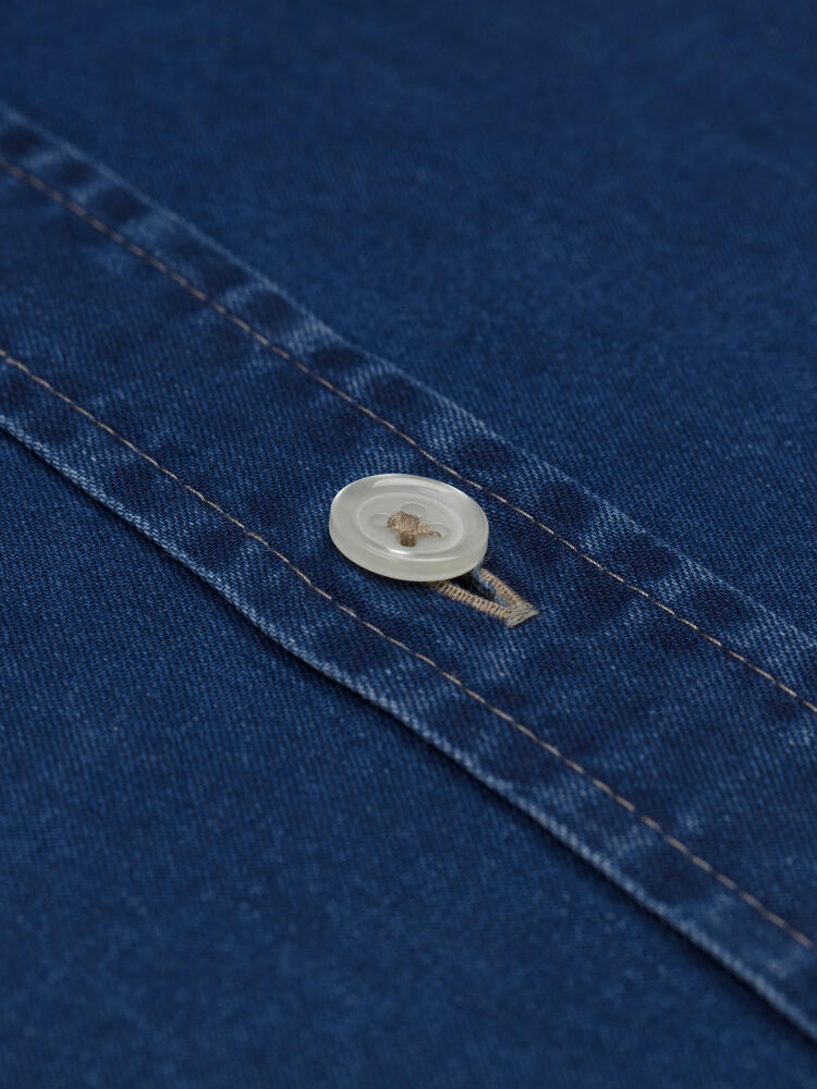 Clare denim overhemd - Button down kraag