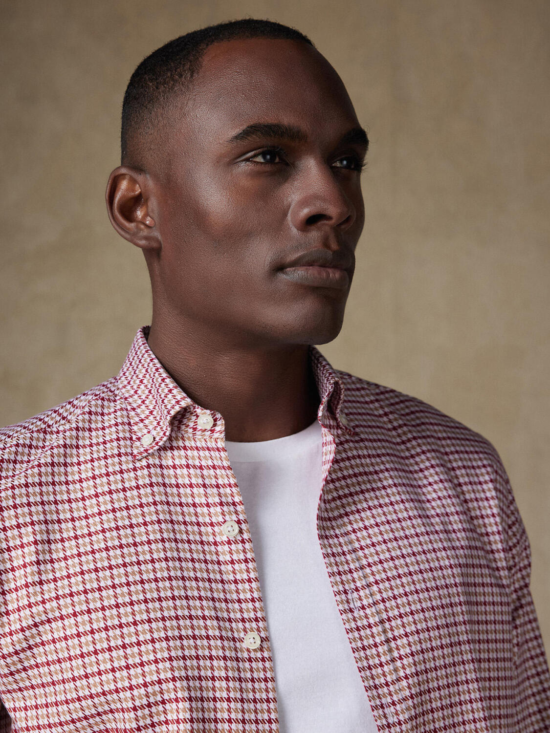 Conory geruit overhemd - Button down Kraag