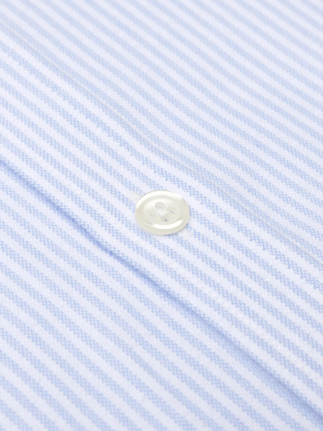 Grab sky brushed oxford shirt - Button-down collar
