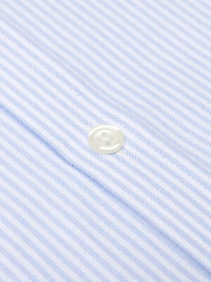 Grab sky brushed oxford shirt - Button-down collar