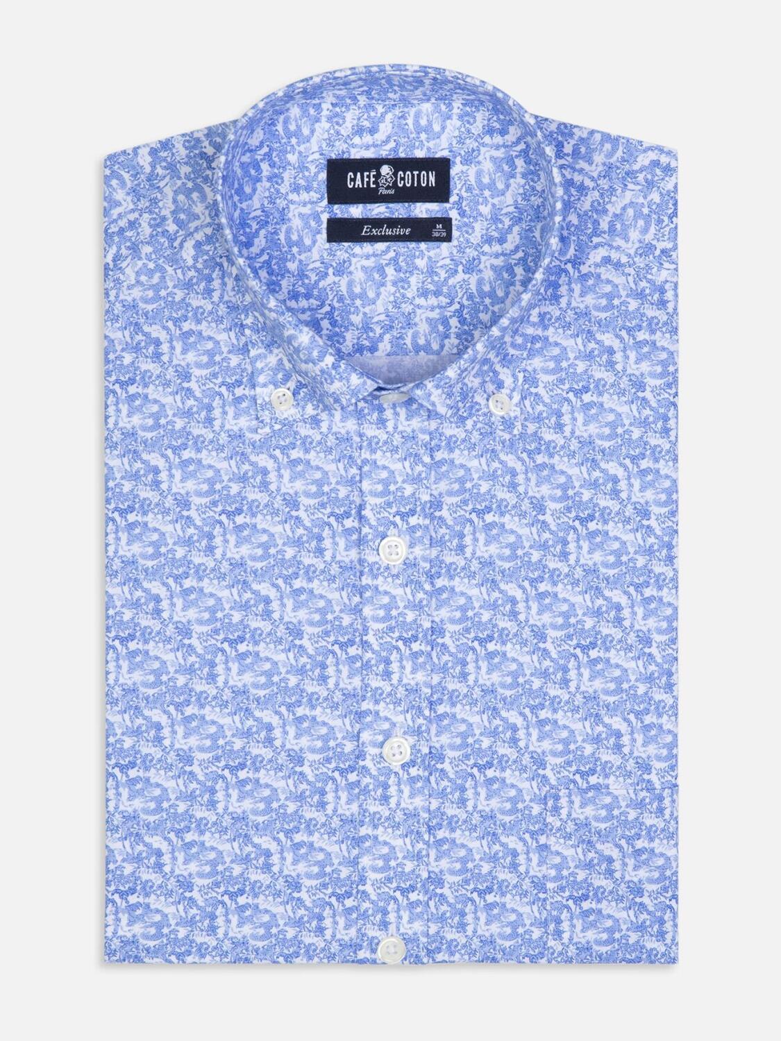 Chemise Harold à motifs imprimés - Col Boutonné