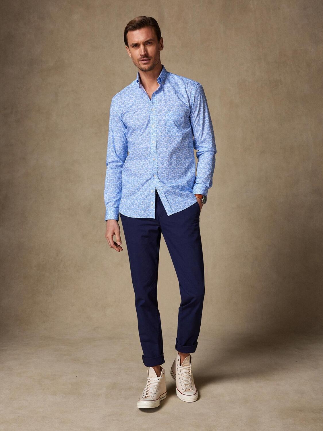 Chemise Harold à motifs imprimés - Col Boutonné