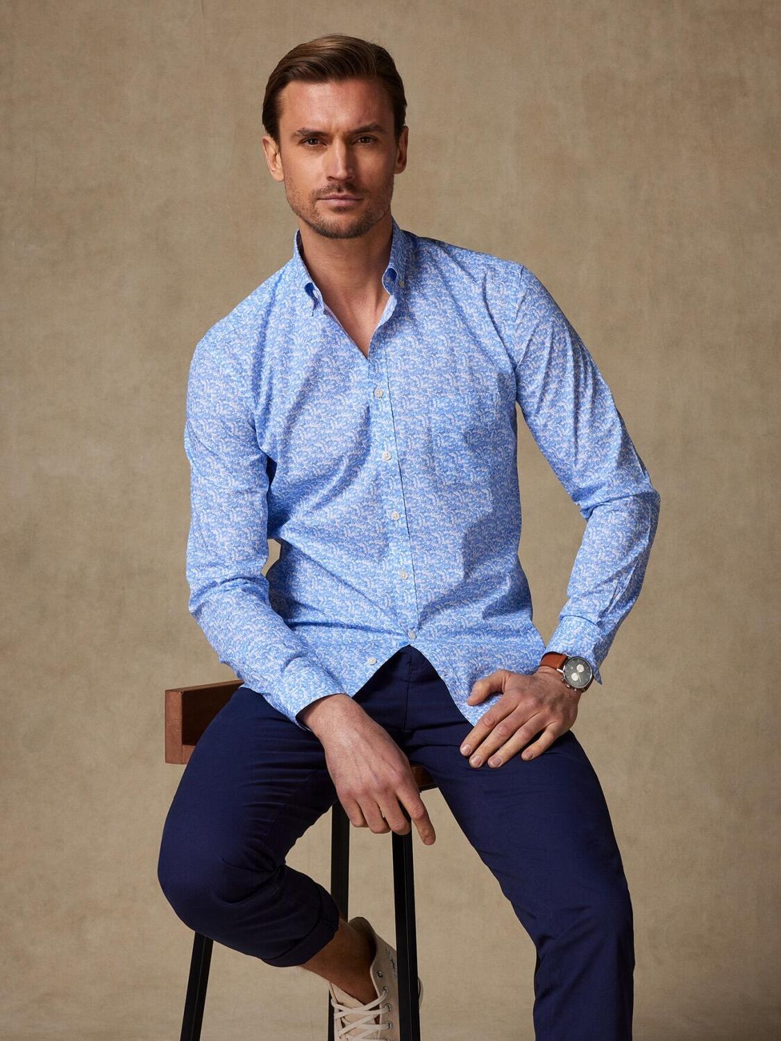 Chemise Harold à motifs imprimés - Col Boutonné