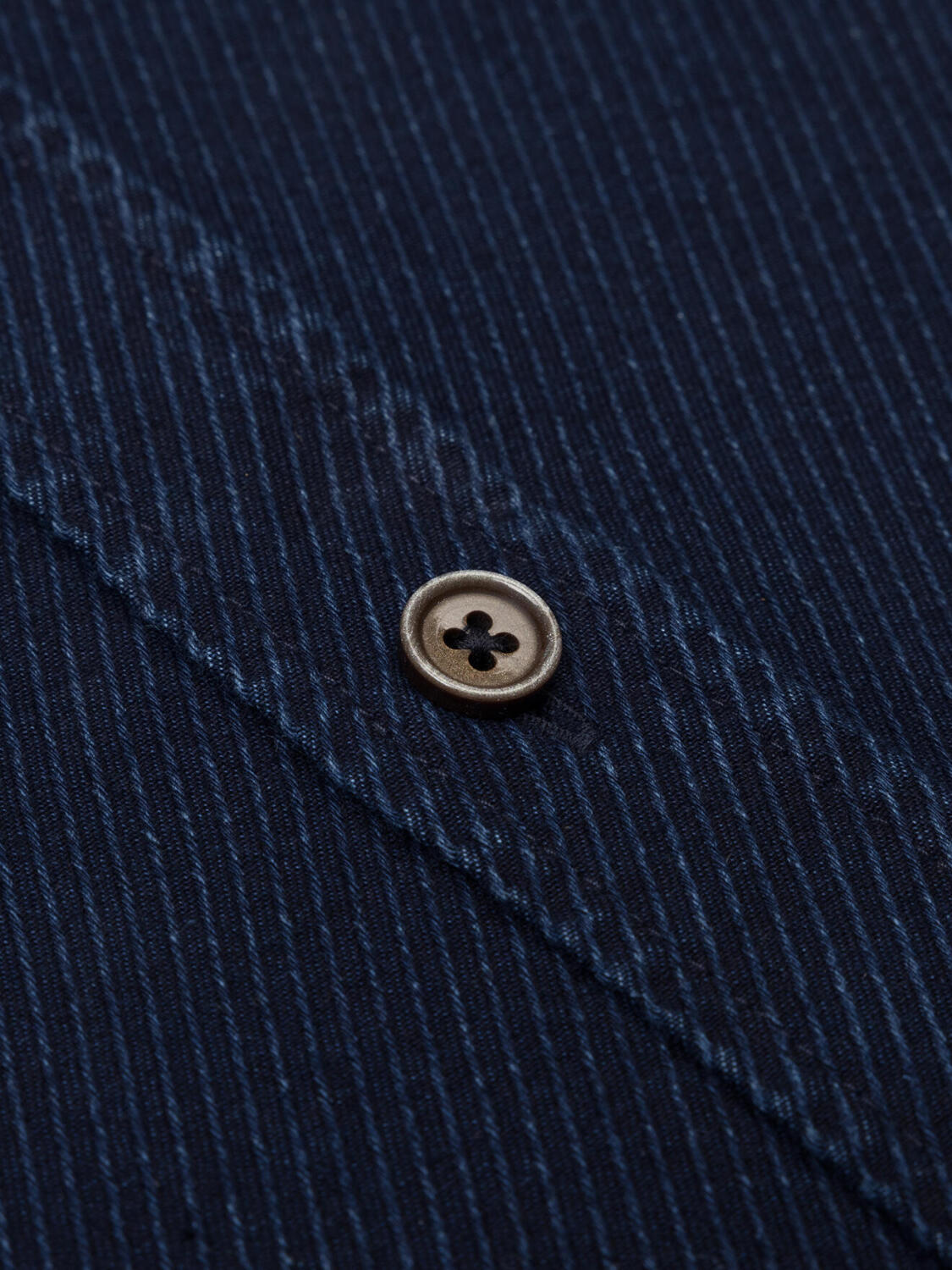 Hemd Hawke indigo - Button-Down-Kragen