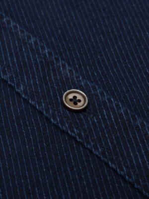 Hemd Hawke indigo - Button-Down-Kragen