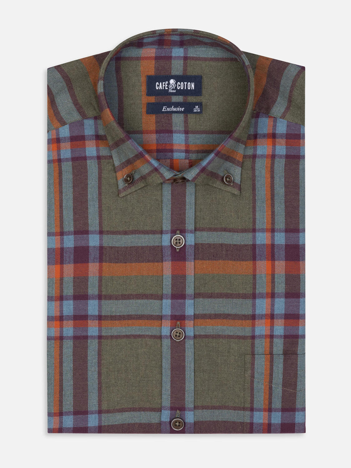 Camicia Hector Tartan - Colletto abbottonato