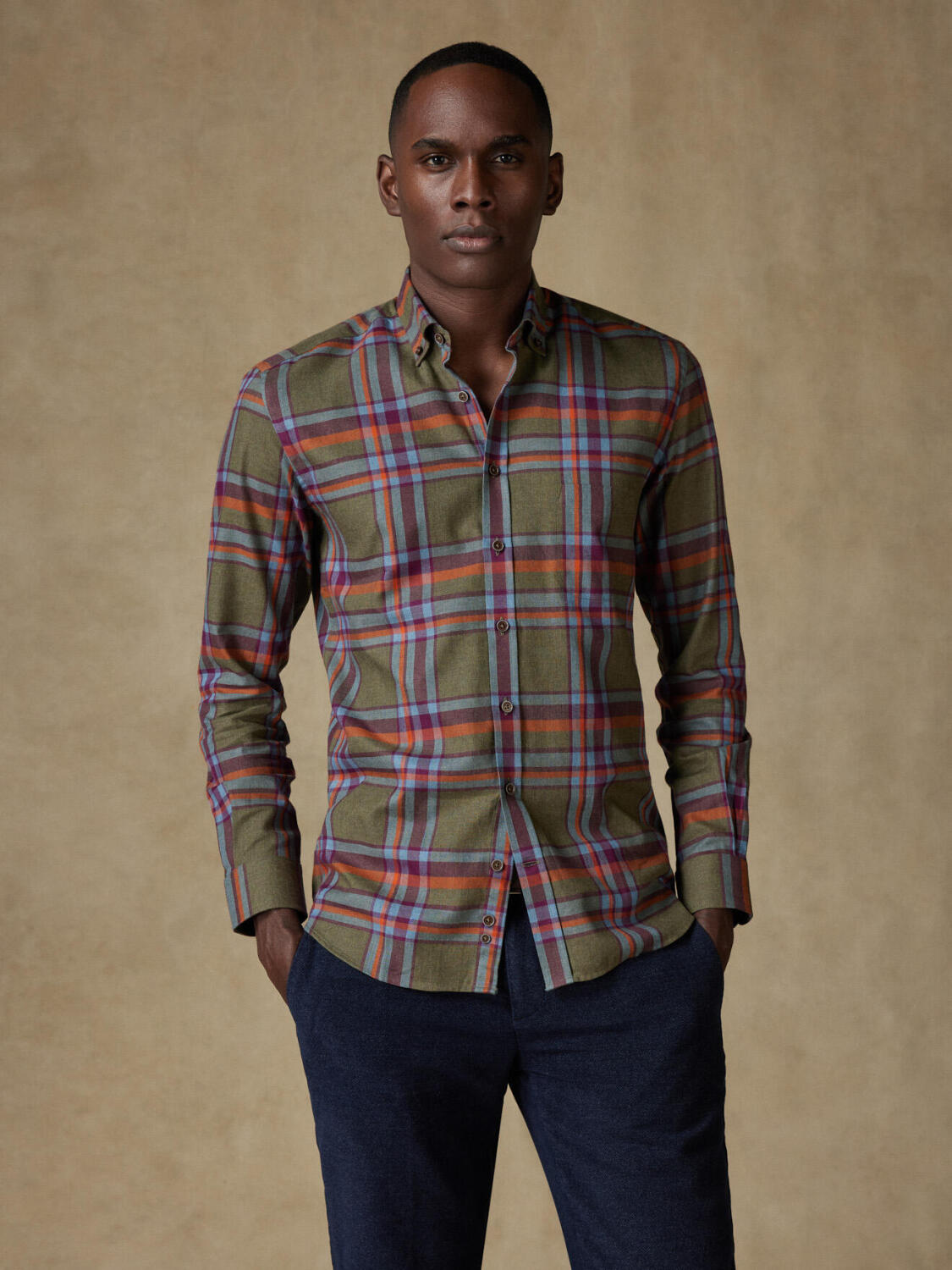 Camicia Hector Tartan - Colletto abbottonato