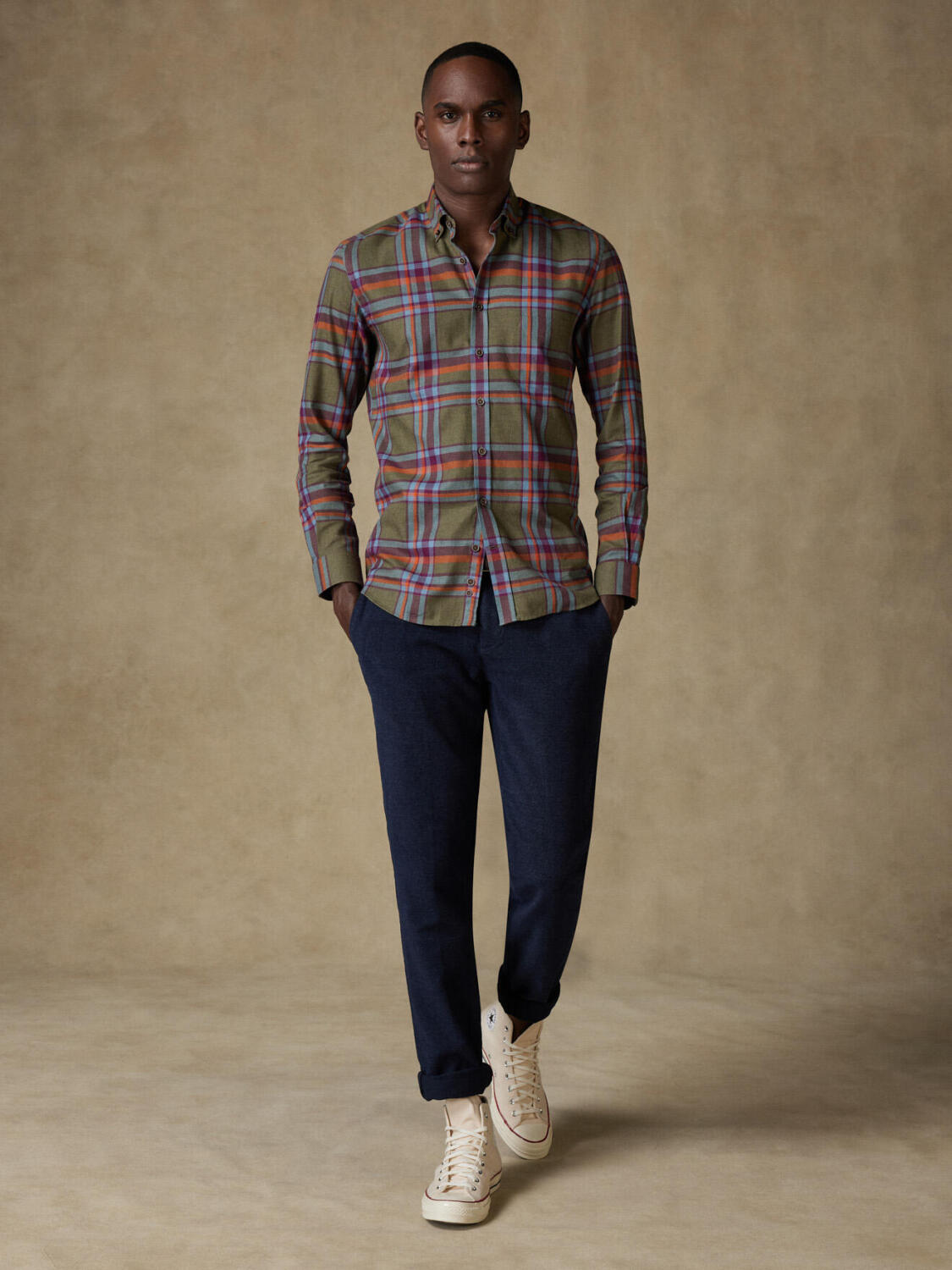 Camicia Hector Tartan - Colletto abbottonato