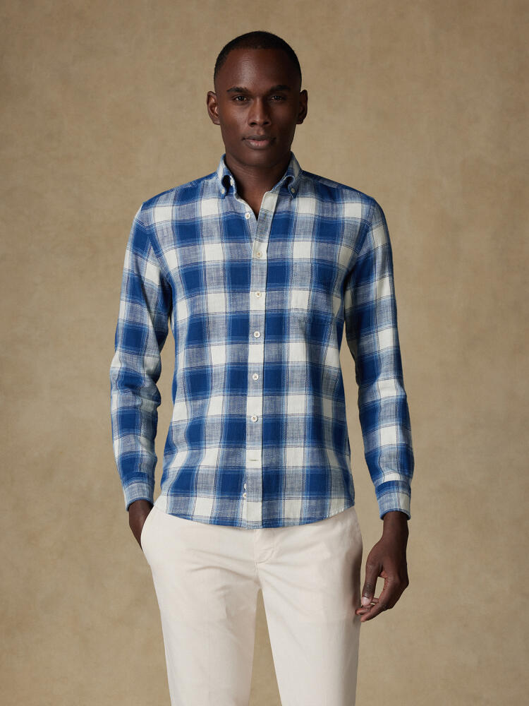 Chemise Horace à motif tartan - Col Boutonné