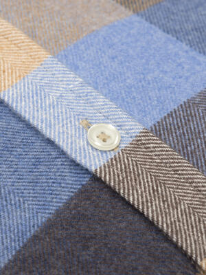 Hemd Howler aus Flanell - Button-Down-Kragen