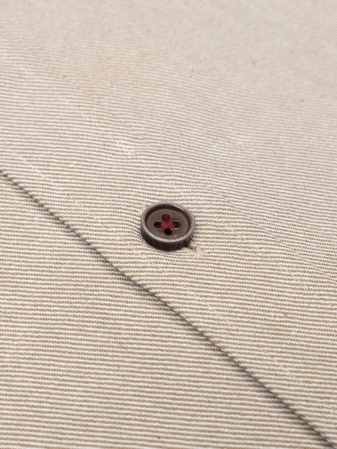 Camicia Iseo in cotone drill - Con bottoni