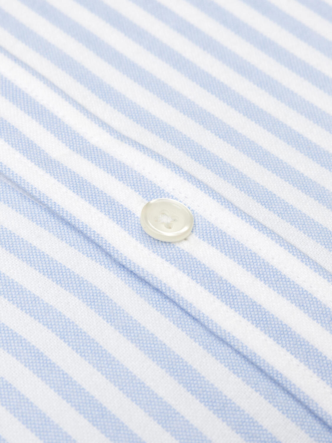 Jaylen sky brushed oxford shirt - Button-down collar