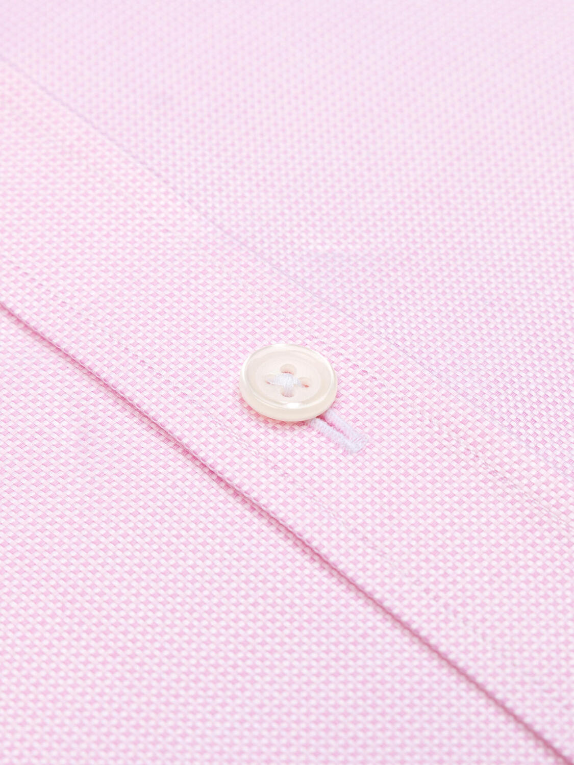 Camisa trenza rosa - Cuello Abotonado