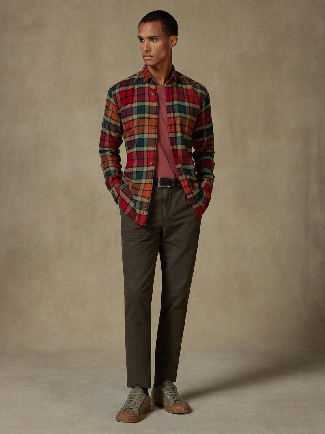 Nix flannel shirt - Button-down collar